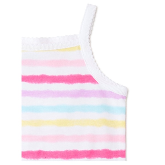 Garanimals Baby Girl Cami Bodysuits, 2-Pack - Picture 2 of 3